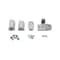 Global Door Controls Arch/Vistawall Style 3/4 in. Left Hand Offset Door Pivot Hinge Set for Adams Rite Type Storefront Door in Aluminum TH1110-LH-AL - alternate 3